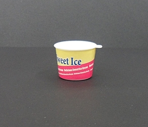 H-1 아이스크림 컵 (10개)  3*2.3cm
