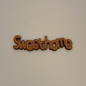 Sweethome-영문 글씨 小(10*2/3t/라인있음)