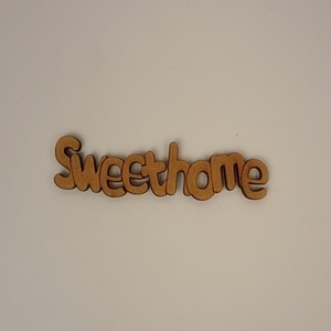 Sweethome-영문글씨 小(10*2/3t/라인 없음)